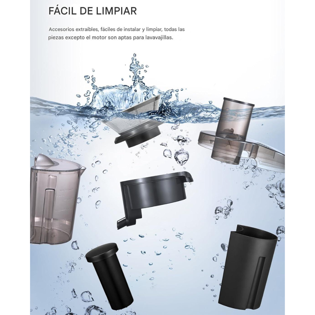 JuiceMaster 800W™ - Extractor Profesional 3 en 1